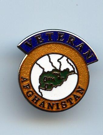 Afghanistan Veterans Badge