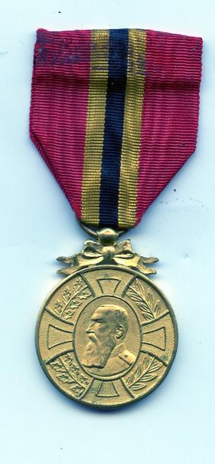 Belgium Leopold II Medal 1905