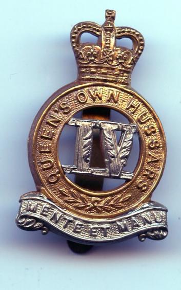 4th Queens Own Hussars Cap Badge