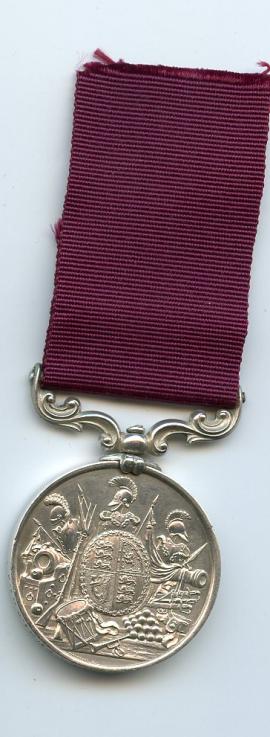 Army Long Service Medal : Victoria J Rose Scots Fusiliers Guards