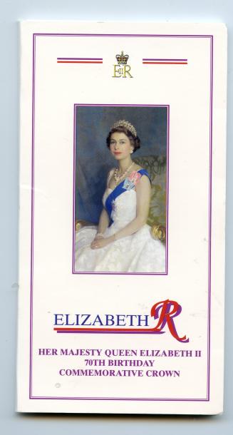 UK 1996 Uncirculated £5 Coin Queen Elizabeth II 70TH Birthday