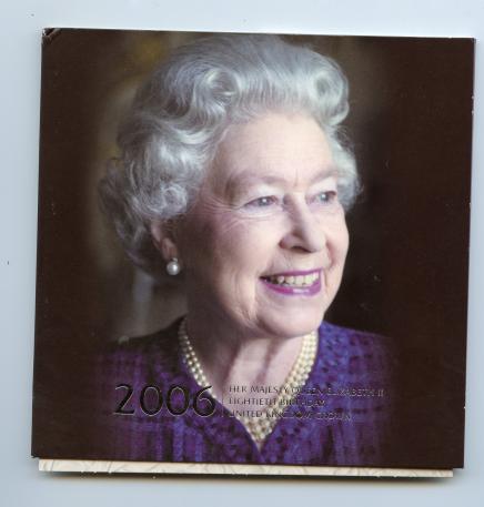 UK 2006 Brilliant Uncirculated £5 Coin Her Majesty Queen Elizabeth ii Eightieth Birthday