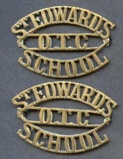 St Edwards O.T.C.School Shoulder Titles