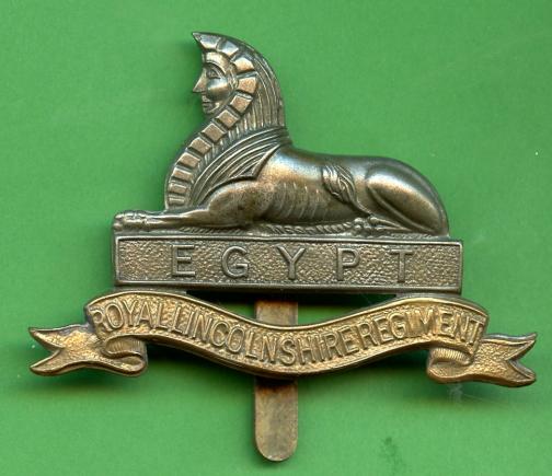 Royal Lincolnshire Regiment Cap Badge 1948