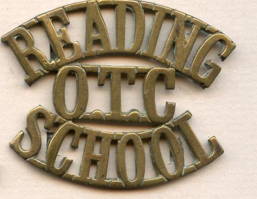 Reading  OTC School Shoulder Title Badge