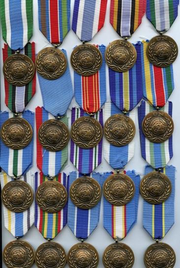 SET OF 47 DIFFERENT UNITED NATIONS MEDALS