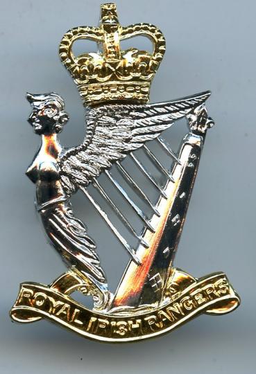 Royal Irish Rangers Cap Badge