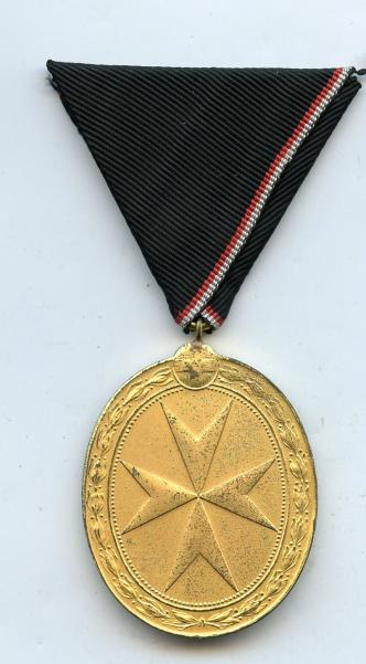 Malta Military Order of Malta Medal 1st Class Medal