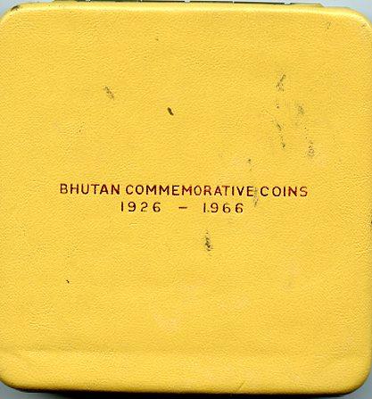 Bhutan 1966 Proof Set of Coins