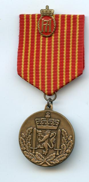 Royal Norwegian Army National Service Medal