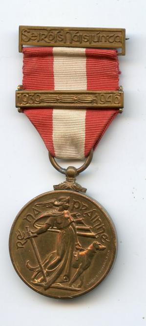 Eire Ireland Emergency Medal 1939-46 Air Raid Precautions