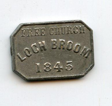 Loch Broom Scottish Communion Token