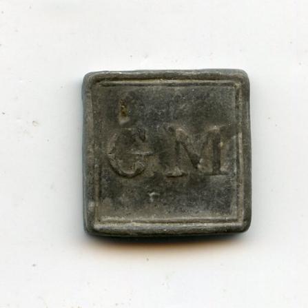  Glanton 1824 English  Communion   Church Token