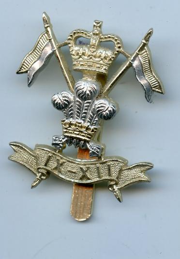 9th/12th Lancers Anodised Cap Badge