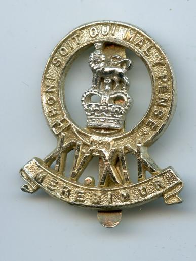 15th/19th The Kings Royal Hussars Anodised Cap Badge