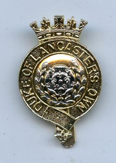  The Duke of Lancasters Own Yeomanry Anodised Cap Badge