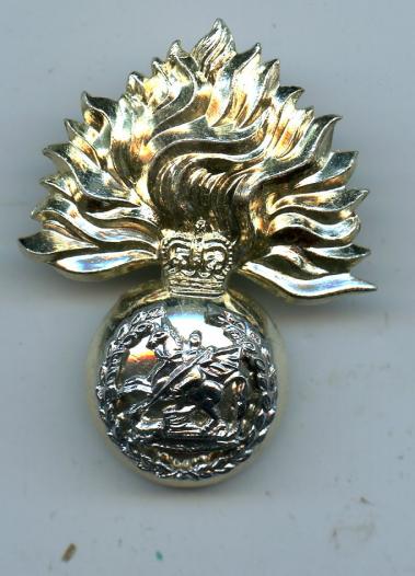  Royal Northumberland Fusiliers Anodised Cap Badge