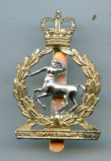 Royal  Army Veterinary Corps  Anodised Cap Badge