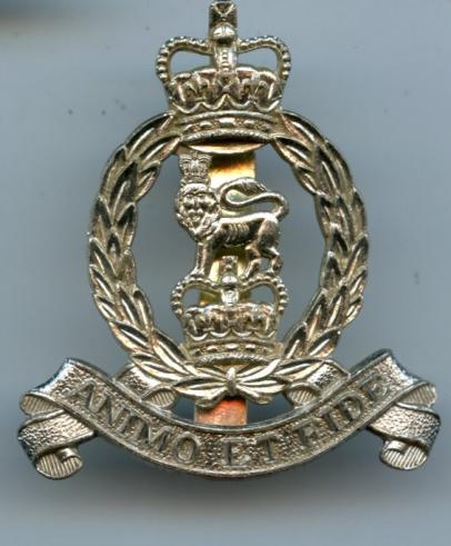 Adjutant General  Corps  Anodised Cap Badge