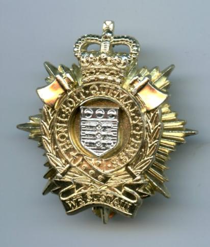 Royal Logistic Corps  Anodised Cap Badge