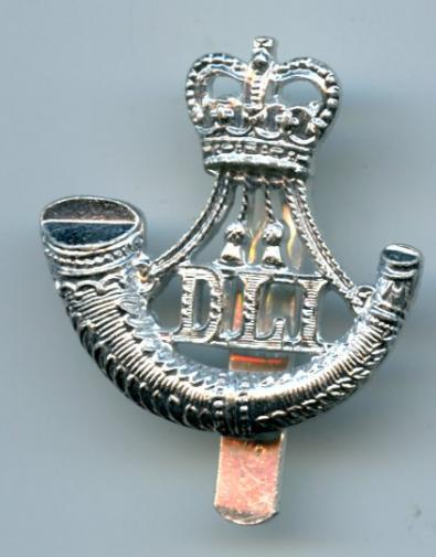 The Durham Light Infantry Anodised Cap Badge