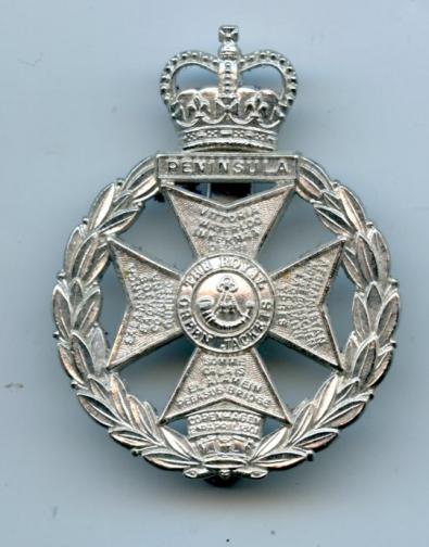 The Royal Green Jacket's Anodised Cap Badge