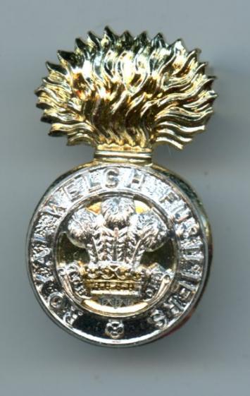 The Royal Welch Fusiliers Anodised Cap Badge