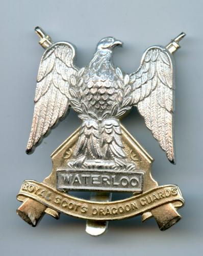 The Royal Scots Dragoon Guards Anodised Cap Badge