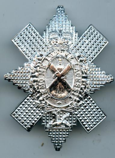 The Black Watch  Anodised Cap Badge