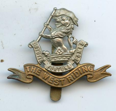 The West Riding Regiment Cap Badge