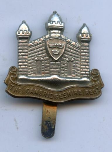 Cambridgeshire Regiment Cap Badge