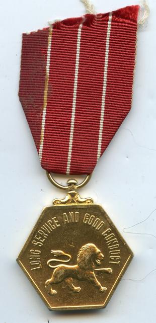 Singapore Armed Forces Long Service & Good Conduct Medal 