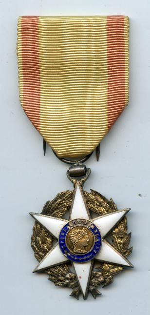France. Order of Agricultural Merit, officer Medal