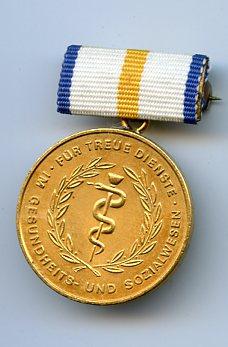 East German DDR, Army Medical Long Service Medal 1st class