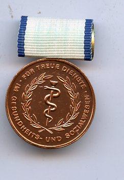 East German DDR, Army Medical Long Service Medal 3rd class