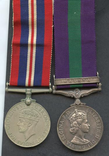 Pair of Medals To Pte  H W Neil, Royal Army Ordnance Corps