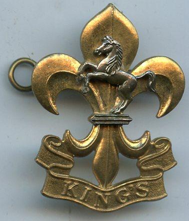 The Kings Liverpool & Manchester Regiment Cap Badge