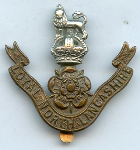 The Loyal North Lancashire Regiment Cap Badge