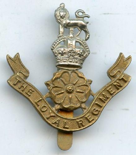 The Loyal Regiment North Lancashire Cap Badge