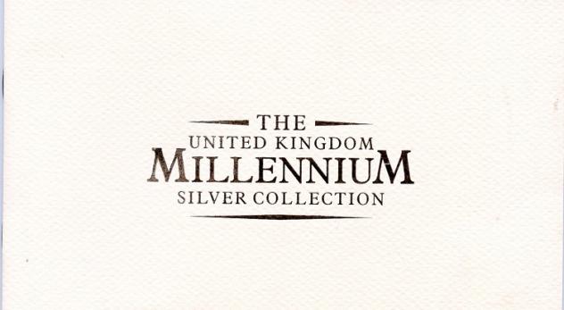 UK 2000 UK Millennium Silver Proof Set Of Coins