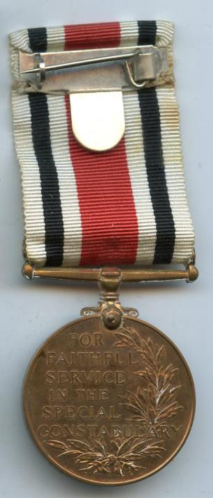 Special Constabulary Long Service Medal : QE2 : Arthur F Johnson