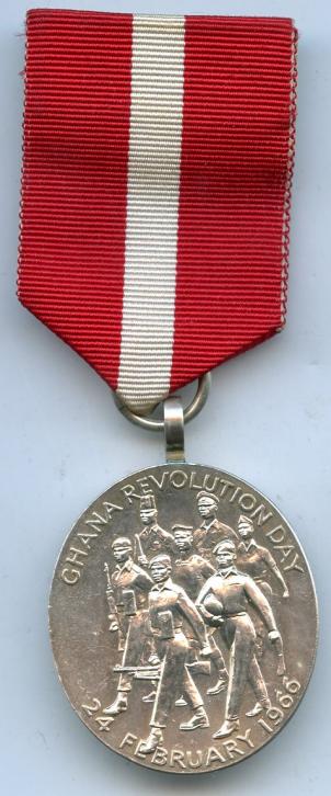 Ghana Revolution Day Medal 1966