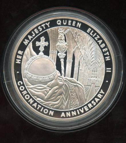 UK 2013 Silver Proof 60th Anniversary of the Coronation £10 Coin