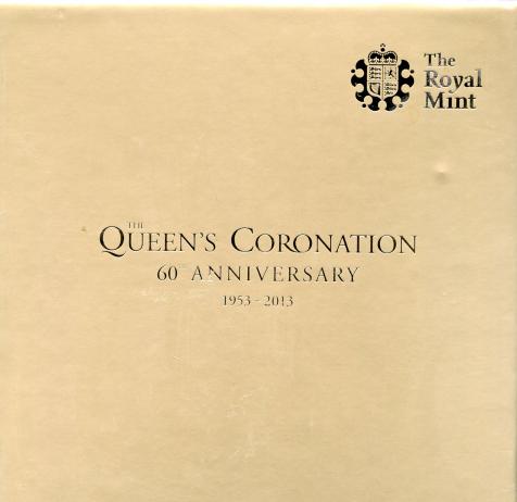 UK 2013 Silver Proof 60th Anniversary of the Coronation £10 Coin