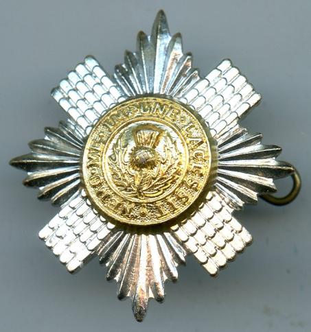 Scots Guards Anodised A/A  NCO'S Cap Badge