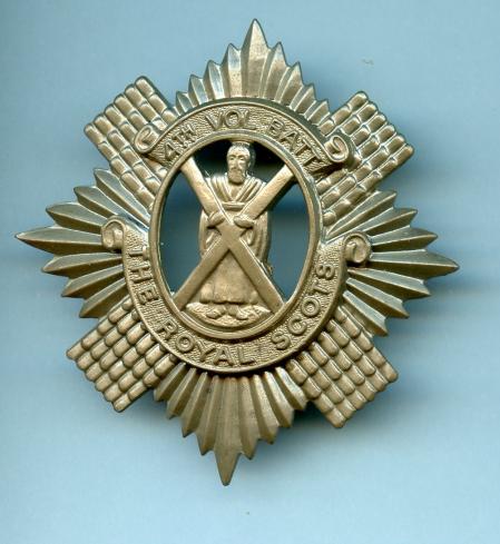 4th Volunteer Battalion Royal Scots Cap Badge