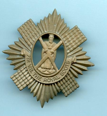 7th Volunteer Battalion Royal Scots Cap Badge