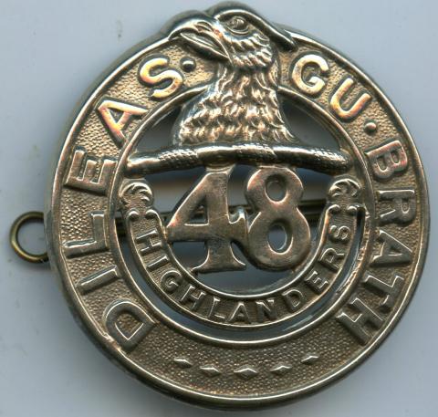 48th Highlanders of Canada Cap Badge