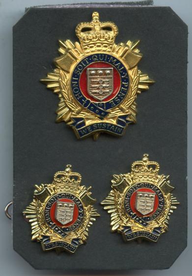 Royal Logistics Corps Officers Badge Set