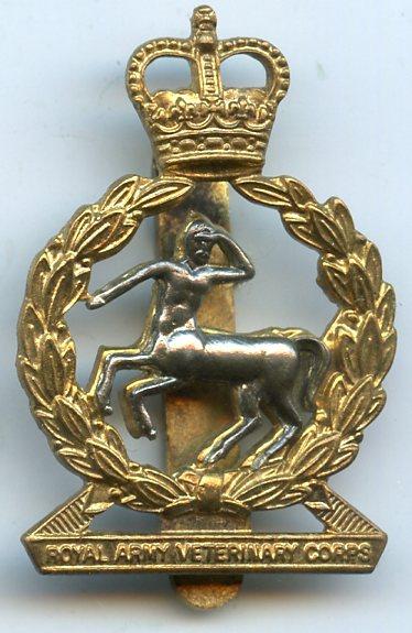 Royal Army Veterinary Corps (RAVC), Cap Badge